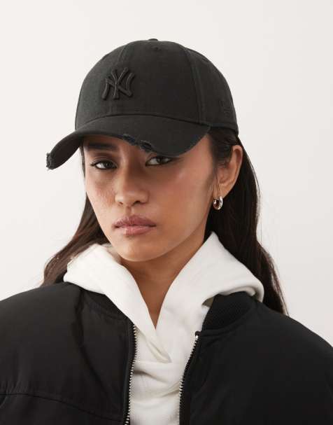 New Era - NY Yankees 9forty - Cappellino da donna invecchiato nero slavato - view 1