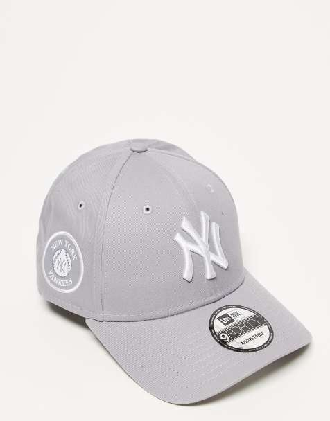 New Era - NY Yankees 9forty - Cappellino grigio con etichetta laterale ricamata - view 1