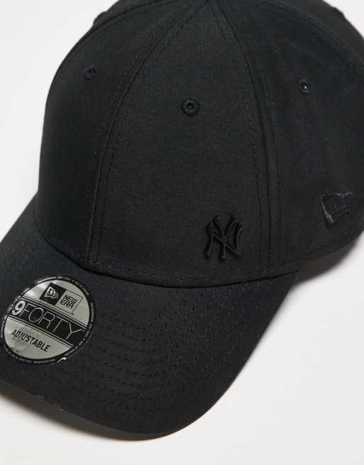 New Era - NY Yankees 9forty - Cappellino nero con logo piccolo, 3 di 3