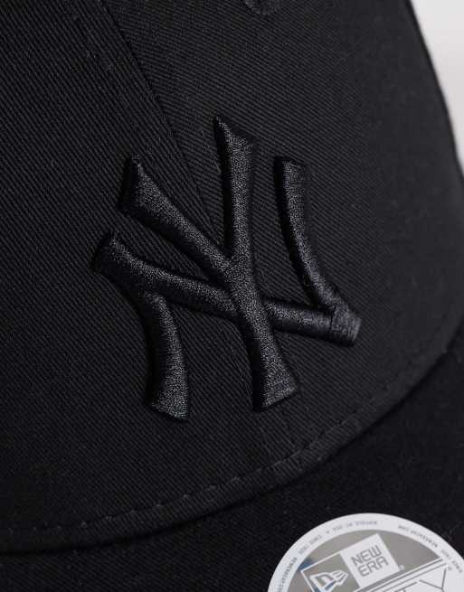New Era - NY Yankees 9forty - Cappellino nero da donna con fiocco, 3 di 3