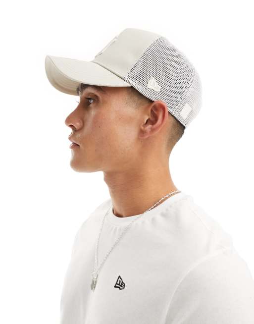 New Era - NY Yankees 9forty - Casquette style camionneur - Blanc cassé, 4 de 4