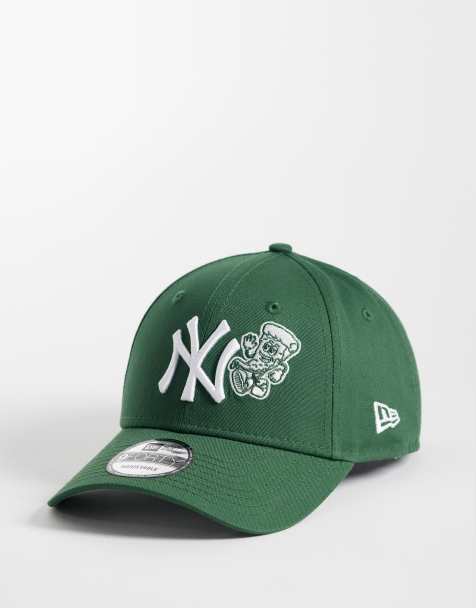 New Era – NY Yankees 9forty – Ciemnozielona czapka z daszkiem i motywem kawałka pizzy - view 1