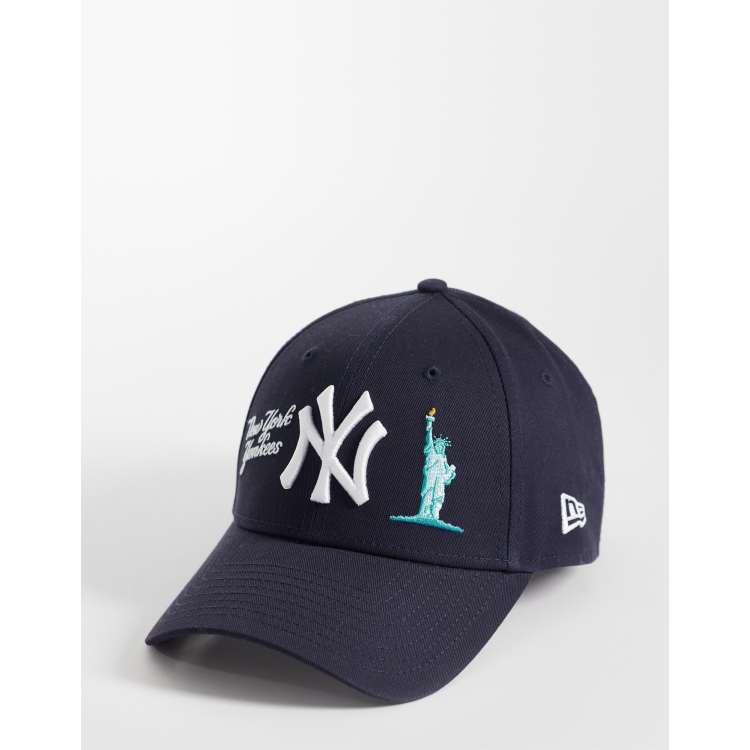 New Era NY Yankees 9forty city patch icon cap in navy | ASOS