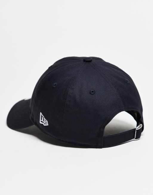 New Era NY Yankees 9Forty contrast mini logo cap in navy, 3 of 3