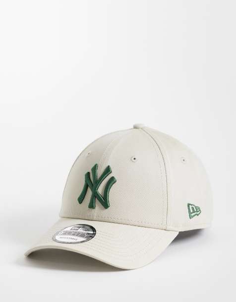 New Era – NY Yankees 9forty – Czapka z daszkiem w kolorze beżowym i khaki, z kontrastowym logo - view 1