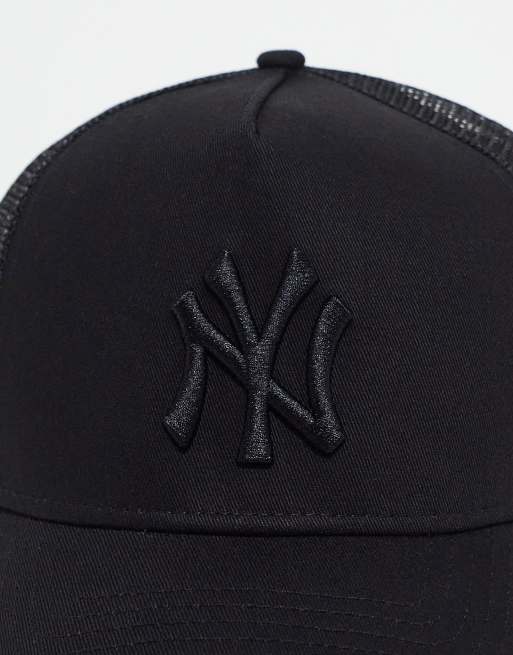 New Era – NY Yankees 9forty – Czarna czapka trucker, 2 z 4