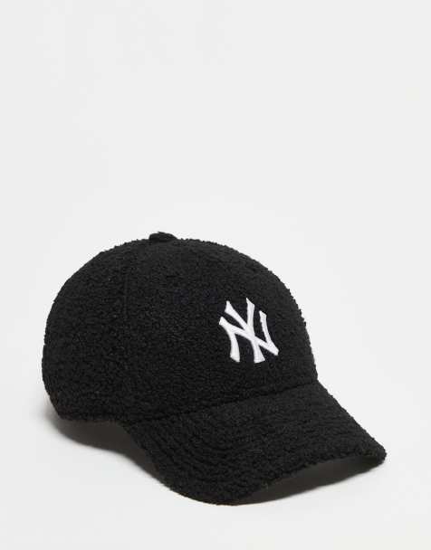 New Era – NY Yankees 9forty – Czarna czapka z daszkiem ze sztucznego kożuszka - view 1