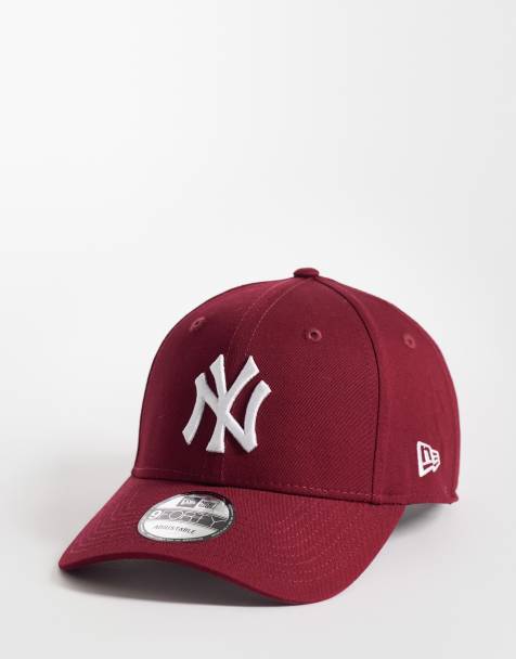 New Era NY Yankees 9forty essential cap in red - view 1