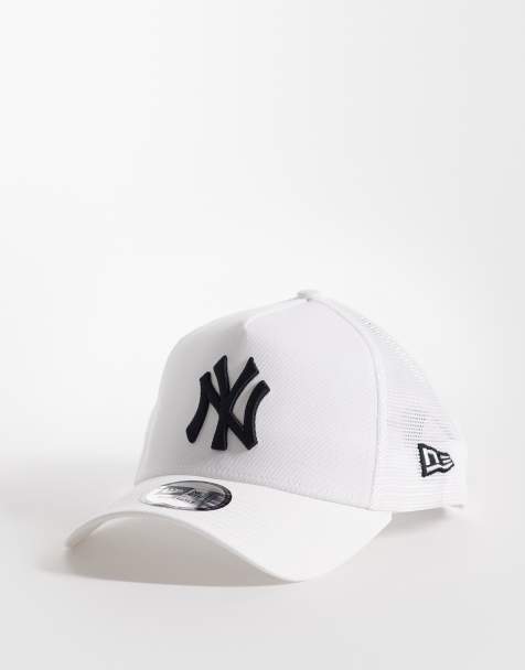 New Era - NY Yankees 9forty Essential - Cappellino trucker bianco - view 1