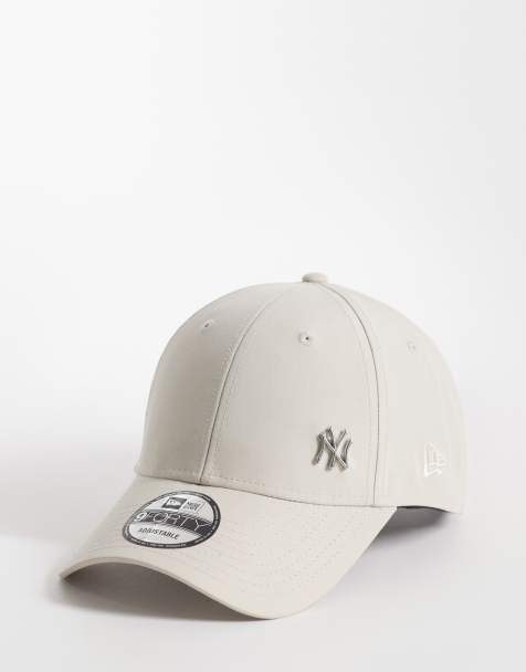New Era - NY Yankees 9forty Flawless - Cappellino color crema con stemma in metallo - view 1