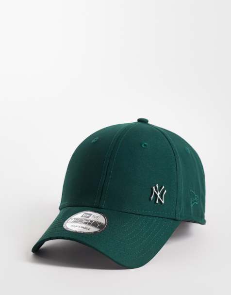 New Era - NY Yankees 9forty Flawless - Cappellino verde scuro con stemma in metallo - view 1