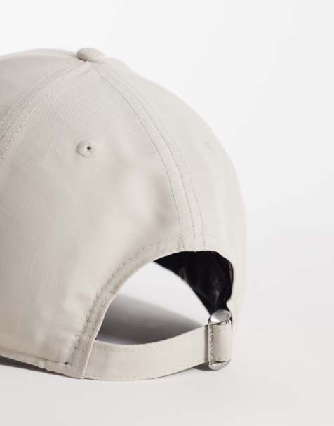 New Era – NY Yankees 9forty Flawless – Kappe in Creme mit Metall-Logo