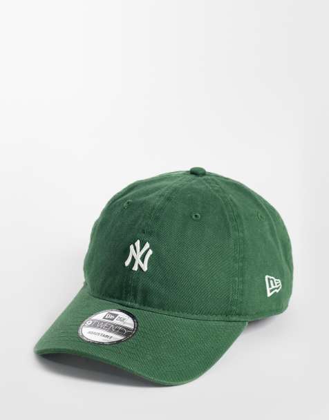 New Era – NY Yankees 9Forty – Kappe in Dunkelgrün mit kleinem Logo - view 1