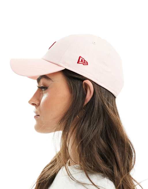 New Era – NY Yankees 9Forty – Kappe in Rosa mit kleinem Logo, 2 von 4