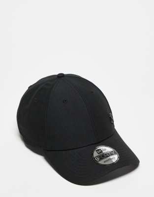 New Era - NY Yankees 9Forty - Kappe in Schwarz mit kleinem Logodetail