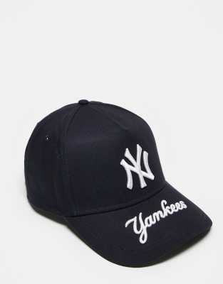 New Era - NY Yankees 9forty - Kappe in Schwarz