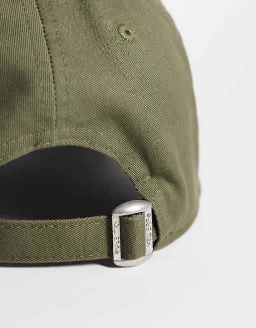 New Era NY Yankees 9forty kasket med camo-logo i khaki, 3 af 3