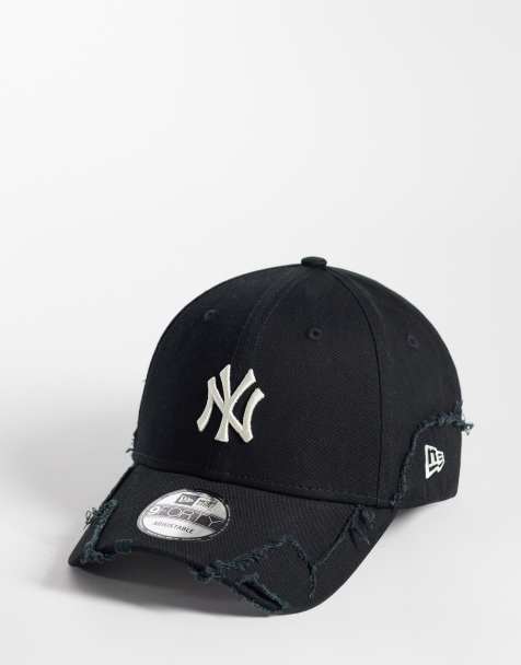 New Era NY Yankees 9forty logo pet in zwart - view 1