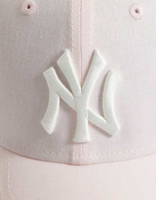 New Era - NY Yankees - 9forty - Lyserød kasket i hør til kvinder , 2 af 3