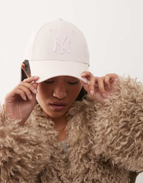 New Era - NY Yankees 9forty - Lyserød kasket med metallisk logo - view 1