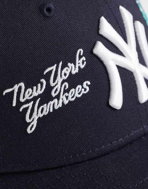 New Era - NY Yankees 9forty - Marineblå kasket med bymærke, 3 af 3
