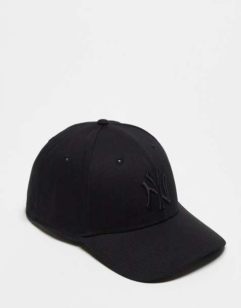 New Era - NY Yankees - 9Forty - Pet met logo in dezelfde tint in zwart - view 1