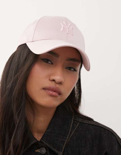 New Era - NY Yankees - 9forty - Satijnen damespet in roze - view 1