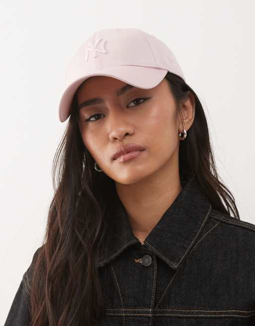 New Era - NY Yankees - 9forty - Satijnen damespet in roze, 3 van 3