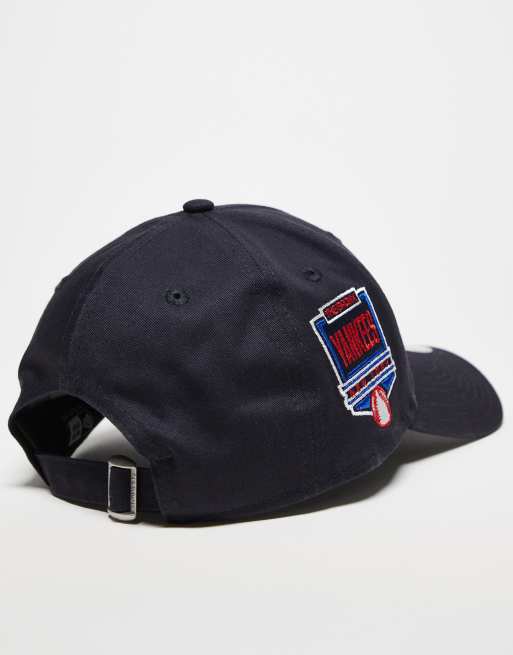 New Era NY Yankees 9forty side patch cap in black, 3 of 3