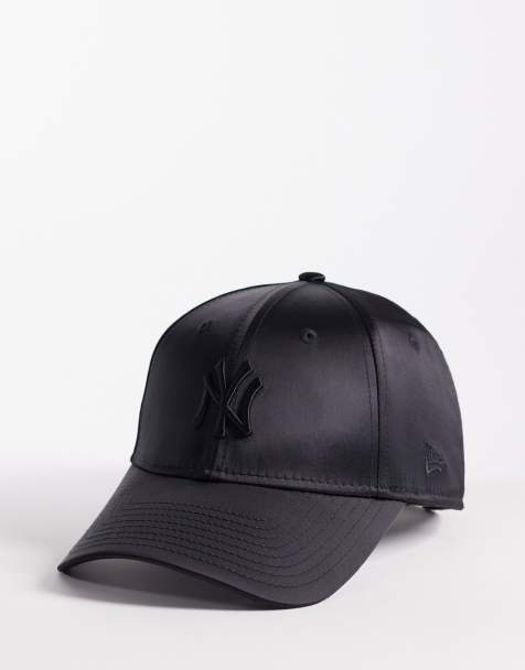 New Era - NY Yankees 9forty - Sort kasket i satin til kvinder - view 1