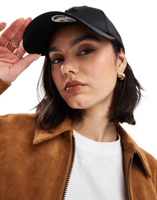 New Era - NY Yankees 9forty - Sort kasket i satin