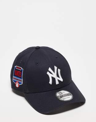 New Era – NY Yankees 9forty – Svart keps med märke på sidan - view 1