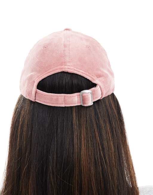 17% OFF 2020 Casquette De Baseball Rayée à Paillettes Avec Strass Dans Rose Clai