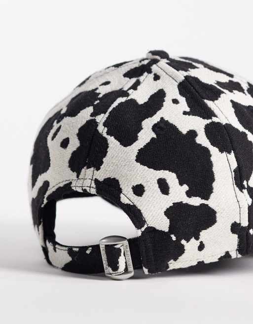 New Era NY Yankees 9forty women's cow print cap in multi, 2 of 3