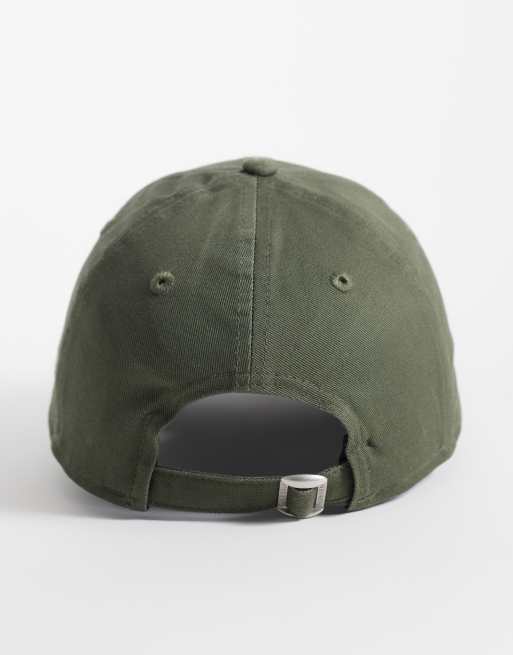 New Era NY Yankees 9forty womens logo cap in khaki, 2 of 3