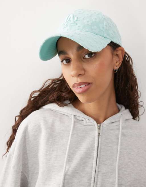 New Era – NY Yankees 9forty – Zielona czapka z daszkiem z tkaniny frotté