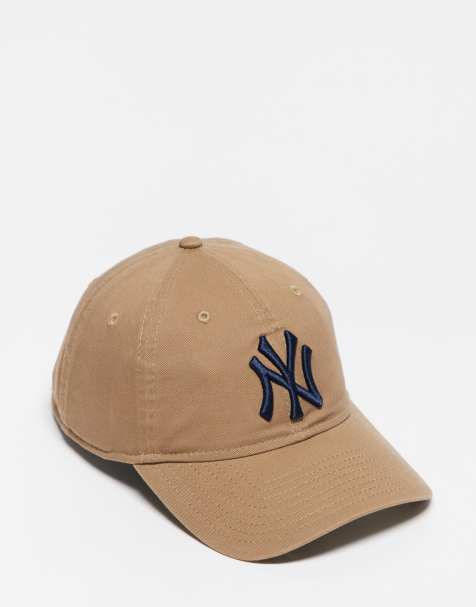 New Era NY Yankees 9twenty cap in beige - view 1