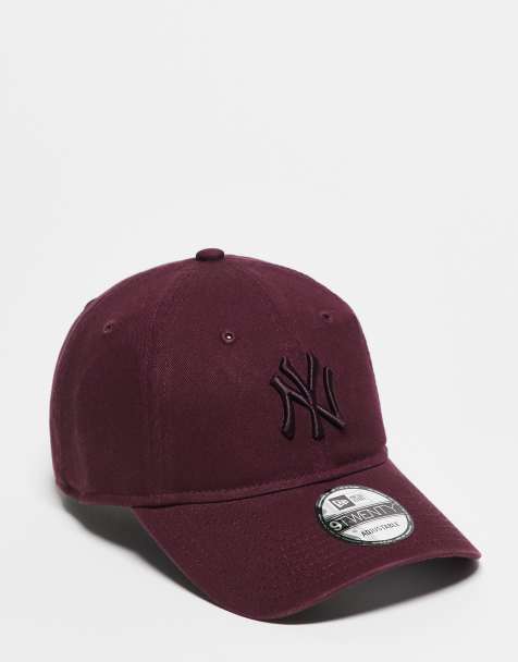 New Era NY Yankees 9twenty cap in burgundy - view 1