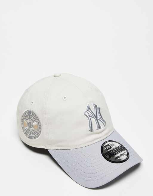 New Era - NY Yankees 9twenty - Cappellino grigio multicolore con visiera a contrasto
