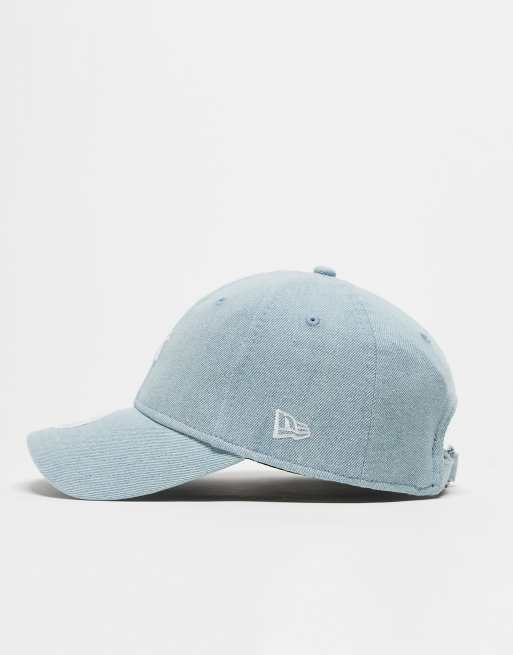 New Era - NY Yankees 9twenty - Cappellino in denim slavato con logo piccolo, 3 di 4