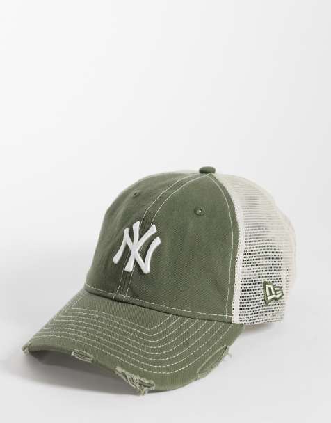 New Era - NY Yankees 9twenty - Cappellino trucker in tela di cotone kaki - view 1