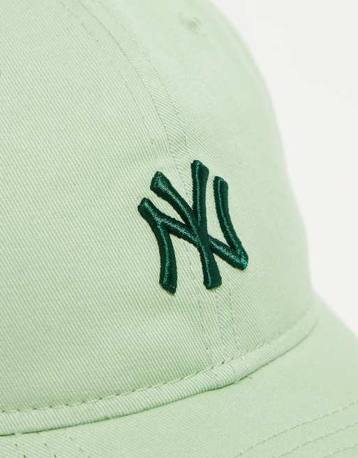 New Era - NY Yankees 9twenty - Cappellino verde slavato con logo piccolo, 2 di 4