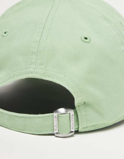 New Era - NY Yankees 9twenty - Cappellino verde slavato con logo piccolo, 4 di 4