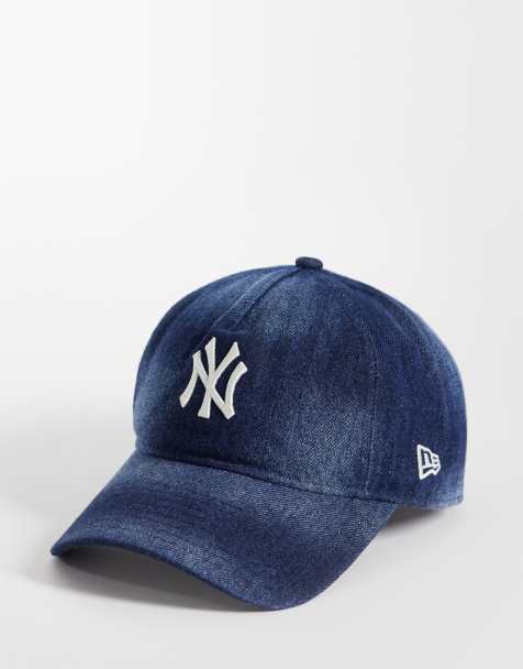 New Era - NY Yankees 9twenty - Casquette en jean - Bleu foncé délavé - view 1