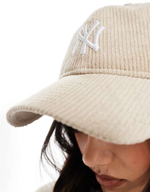 New Era – NY Yankees 9twenty – Gräddvit keps i ostrukturerad manchester, 2 av 3