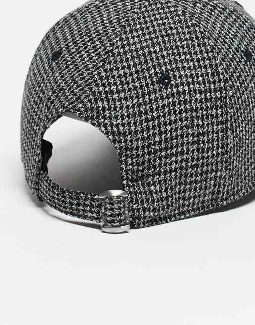 NEW ERA × Ameri HOUNDSTOOTH RIBBON CAP NEW ERA®×Ameri HOUNDSTOOTH