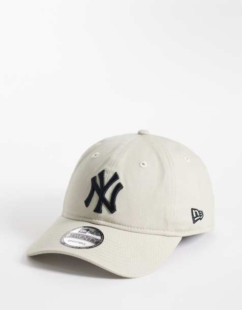 New Era – NY Yankees 9twenty – Kappe aus Leinen in Beige - view 1