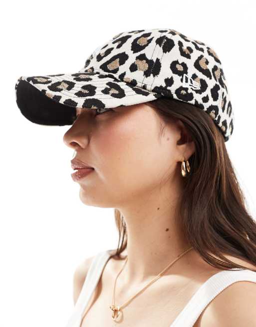 帽子 Roen leopard skull casquette Roenロエン キャップ 豹柄 スカル スタッズ 刺繍 花文字
