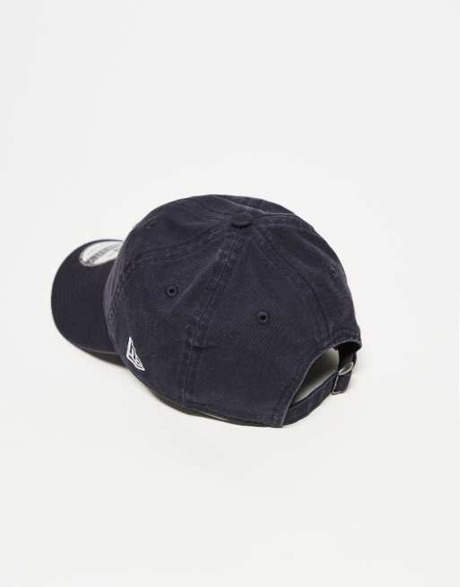 New Era – NY Yankees – 9twenty – Marinblå, tvättad keps med text, 3 av 3