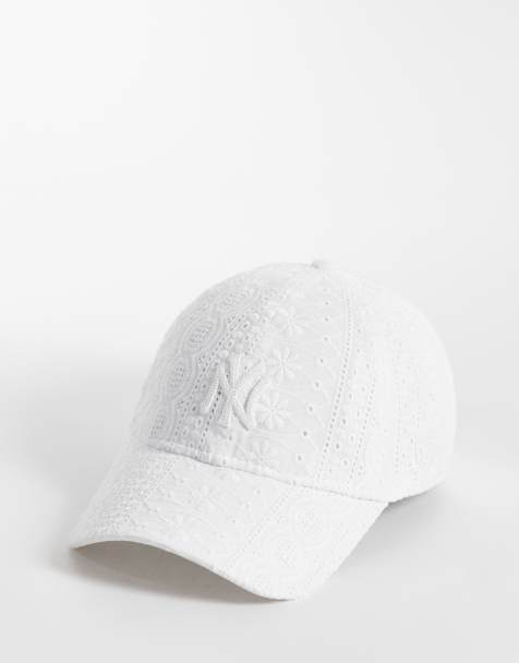New Era - NY Yankees 9twenty - Pet met broderie in wit - view 1